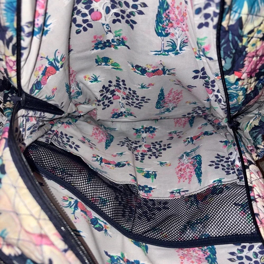 Vera Bradley Multicolor Floral Backpack - Picture 5 of 5